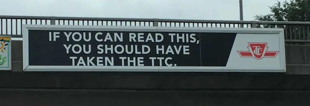 TTC sign