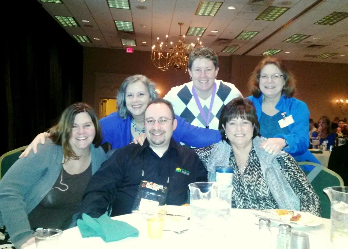 Pam Misialek, Belinda Allen, David Musgrave, myself, Sheila Jefferson-Ross, Leslie Vail.