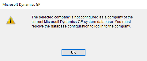Error message, text of the message is in the paragraph after the image.