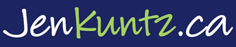 JenKuntz.ca stylized font logo